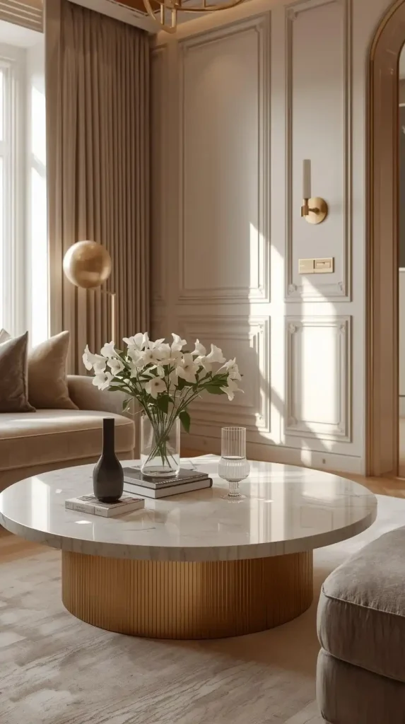  Incorporate Marble or Stone Finishes