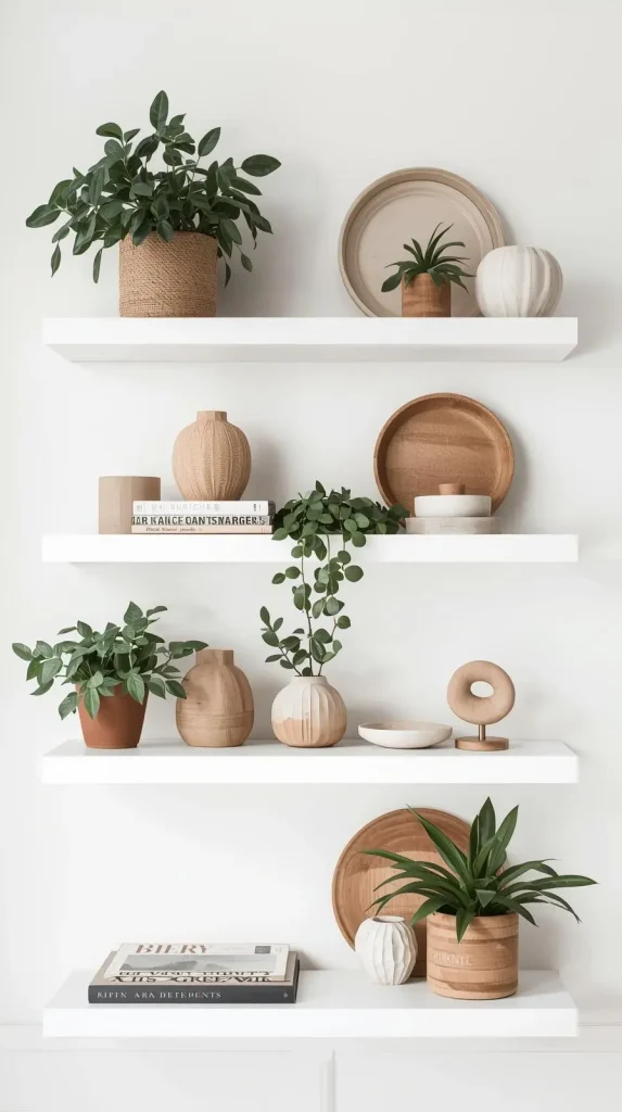 White Shelving Units for a Clean Look