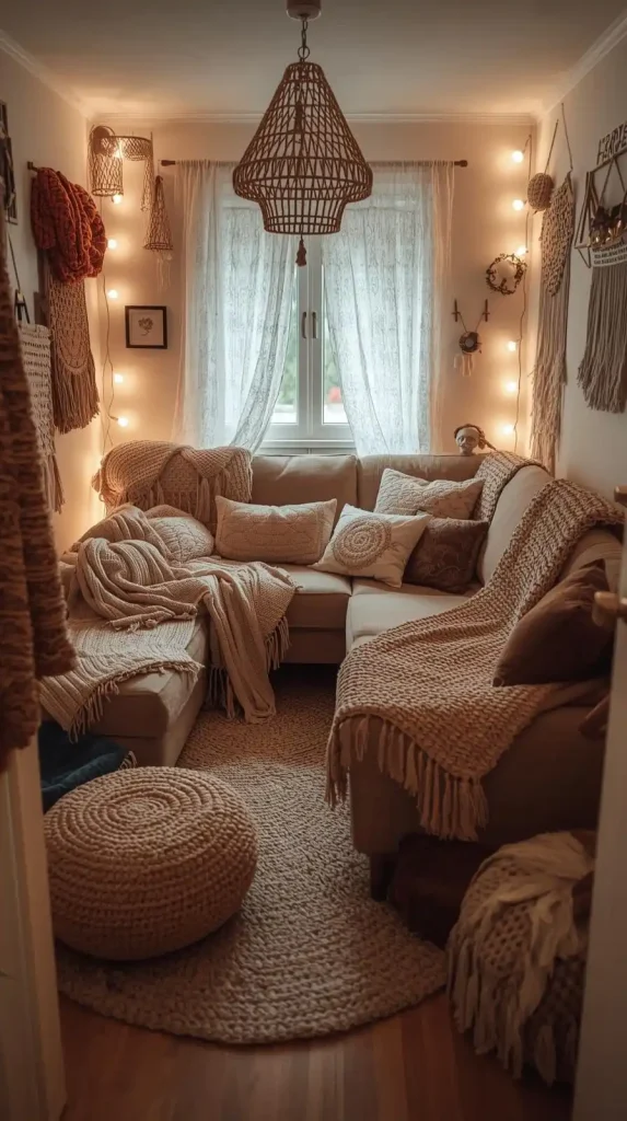 20 Crochet Home Decor Ideas Living Rooms