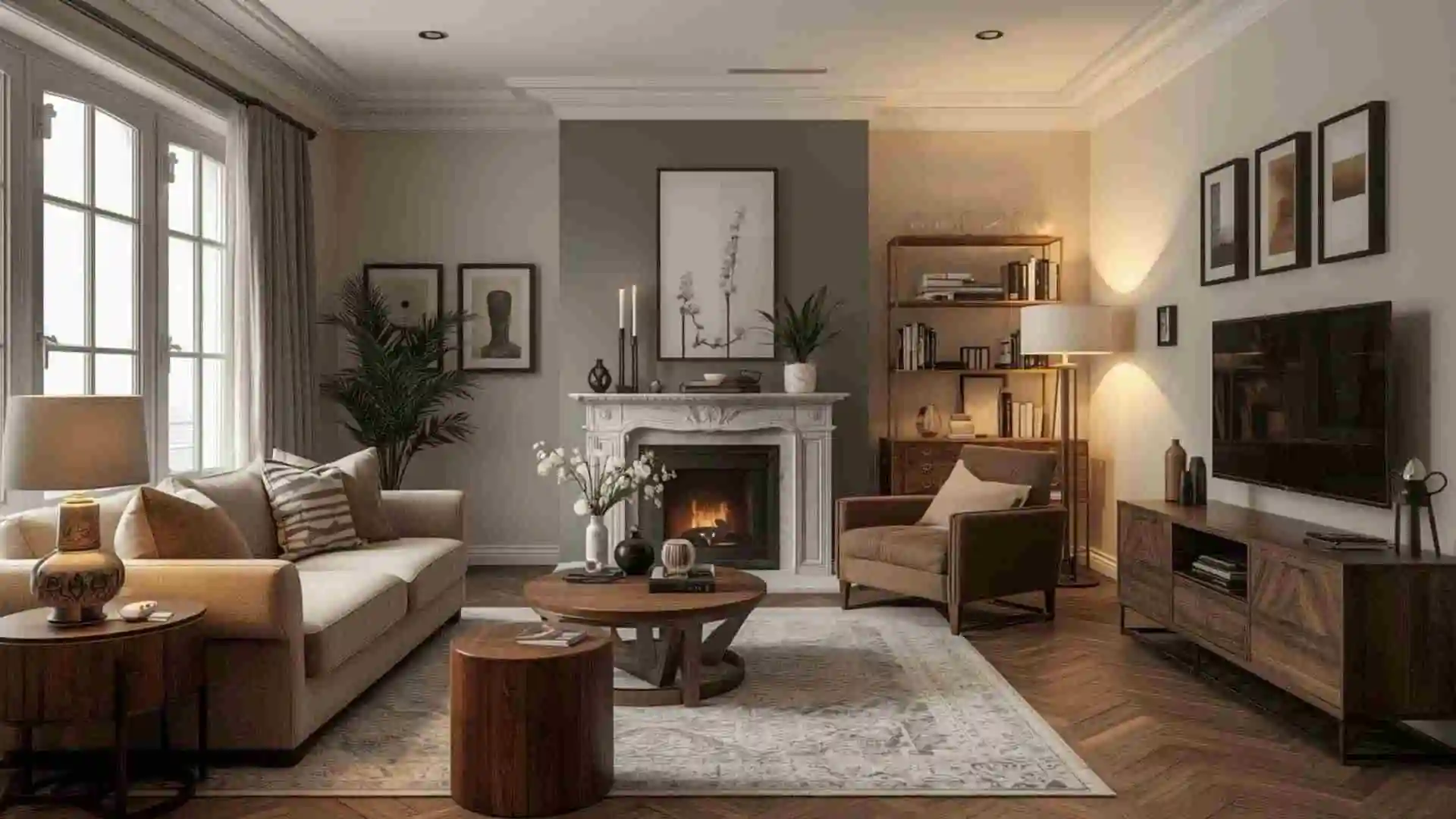 Small Apartment Decorating Living Room Cozy Chic