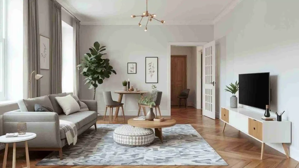 small apartment decorating rental