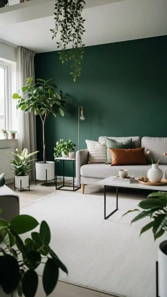 23 Green Color Home Decor | Inspiring Ideas for Every Room 2 Green Accent Walls