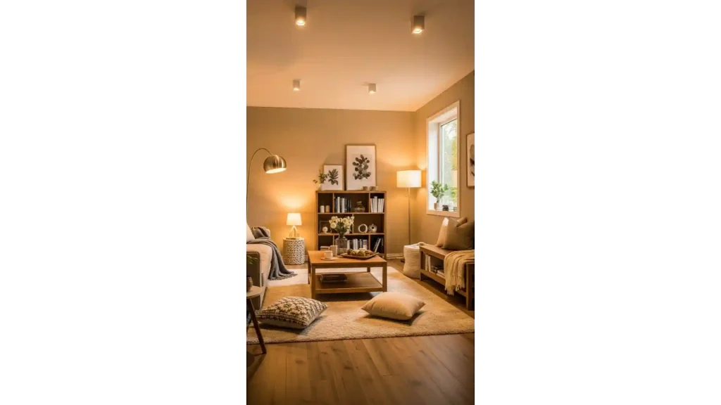 21 Comfy Living Room Ideas Warm Colors Home Decor | Create a Cozy, Inviting Space 2 Warm Beige Accent Walls