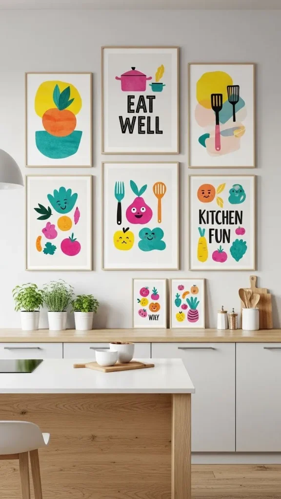 21 Funky Home Decor Kitchen Ideas That Transform Your Cooking Space 11 Funky Wall Art