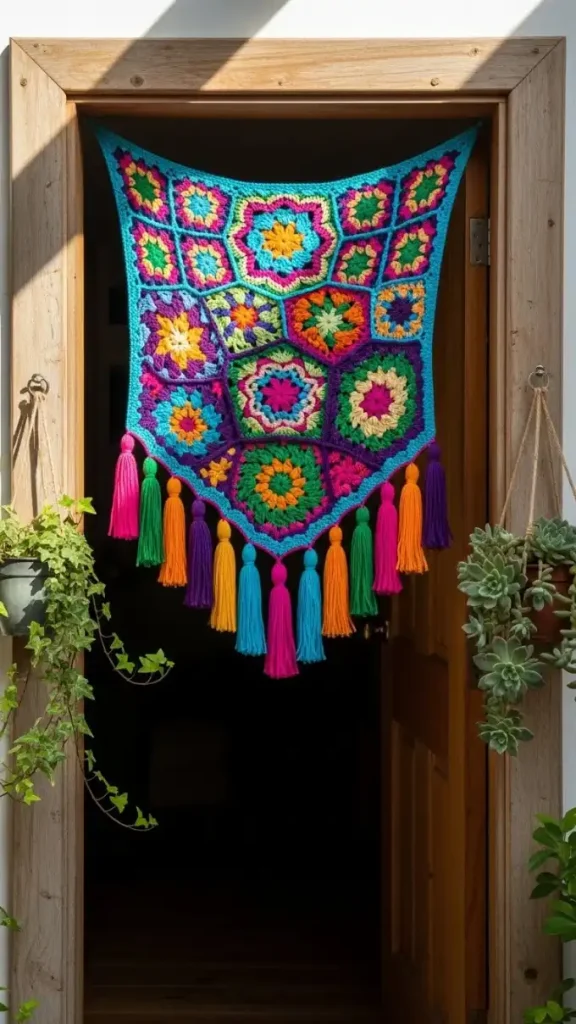 23 Filet Crochet Home Decor Ideas to Beautify Your Stylish Living Spaces 11 Hafilet Crochet Door Hangings