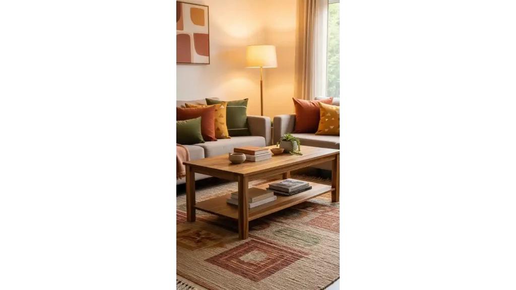 21 Comfy Living Room Ideas Warm Colors Home Decor | Create a Cozy, Inviting Space 12 Earth-toned Coffee Tables