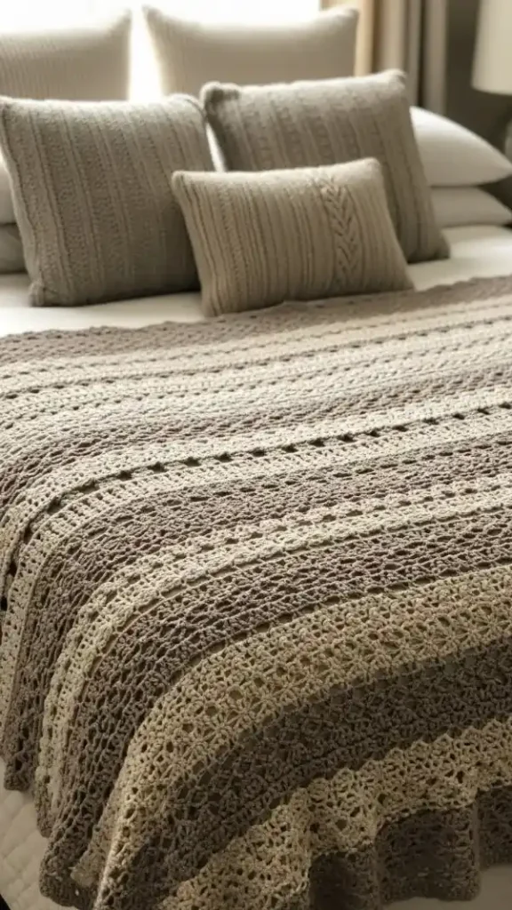 19 Crochet Home Decor Tutorial | Stunning Ideas for Your Home 13 Crochet Bedspread or Quilt Tutorial