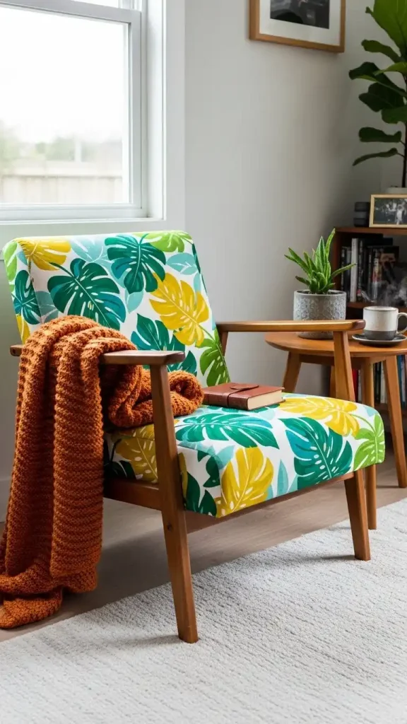 21 Thrifted Home Decor Inspiration | Stylish and Affordable Ideas 13 Refresh Old Chairs With New Fabric