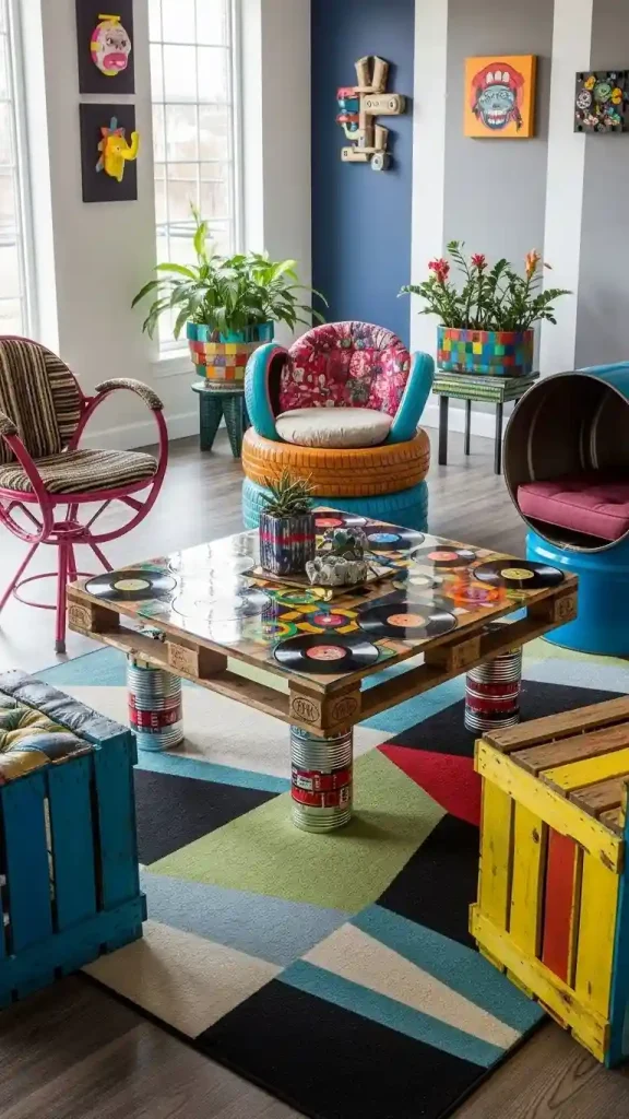 18 Funky Home Decor Pieces to Add Personality & Style 13 Upcycled Furniture Pieces