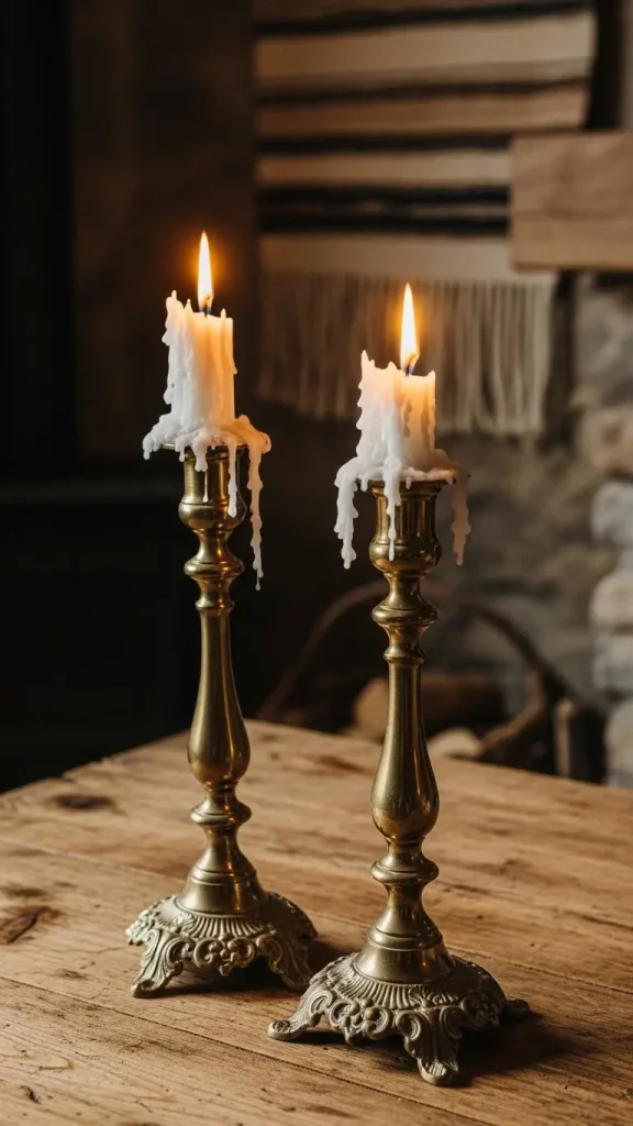 25 Thrifted Home Decor Amazon Ideas to Transform Your Space 14 Antique-Inspired Candle Holders