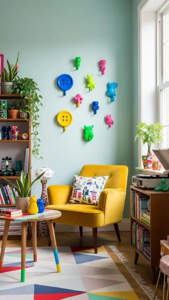 23 Eclectic Funky Home Decor Creative Ideas for a Stylish Space 14 Funky Wall Hooks