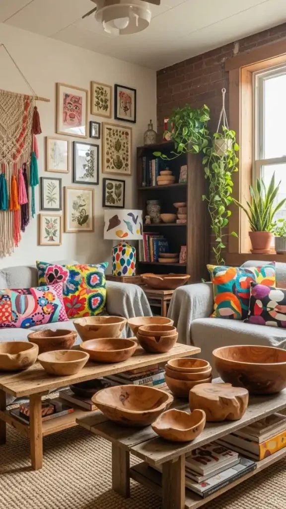 22 Earthy Funky Home Decor Creative Ideas for a Stylish and Natural Home 14 Handmade Wooden Bowls