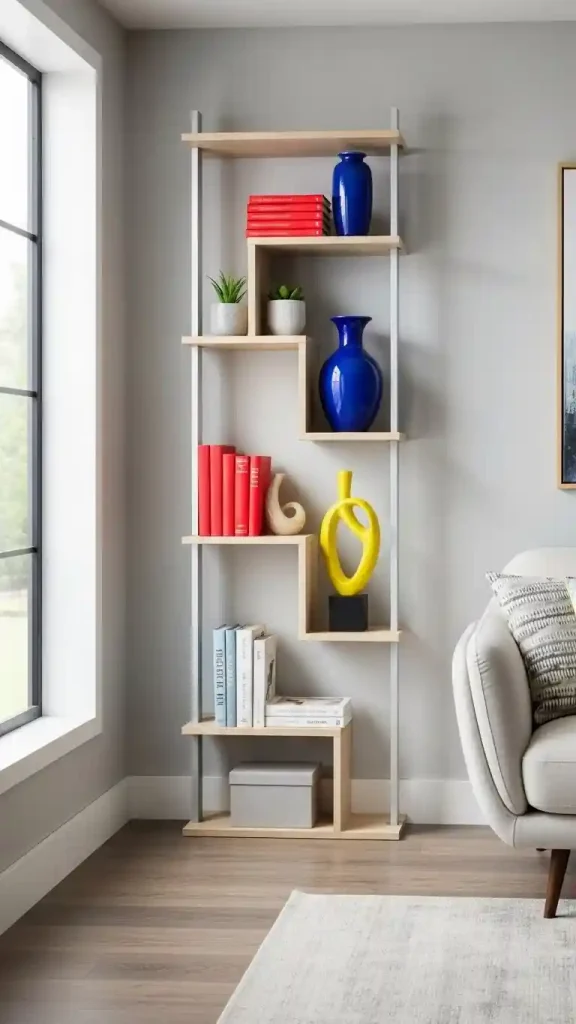 23 Primary Color Home Decor | Creative Ideas to Brighten Your Space 15 Colorful Shelf Decor Ideas