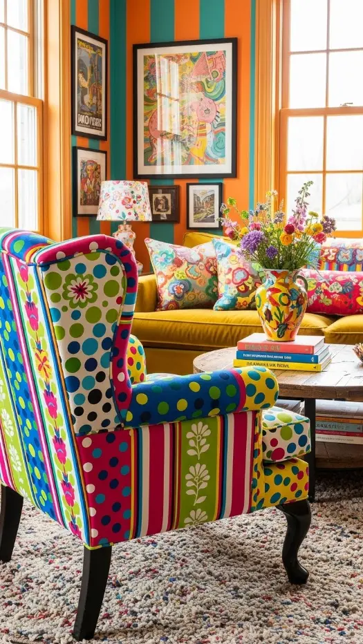 27 Fun DIY Ideas for Funky Home Decor to Transform Your Space 15 Funky Chair Makeover