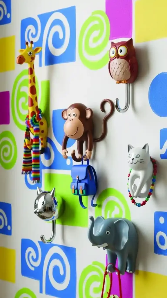 18 Funky Home Decor Pieces to Add Personality & Style 15 Playful Wall Hooks