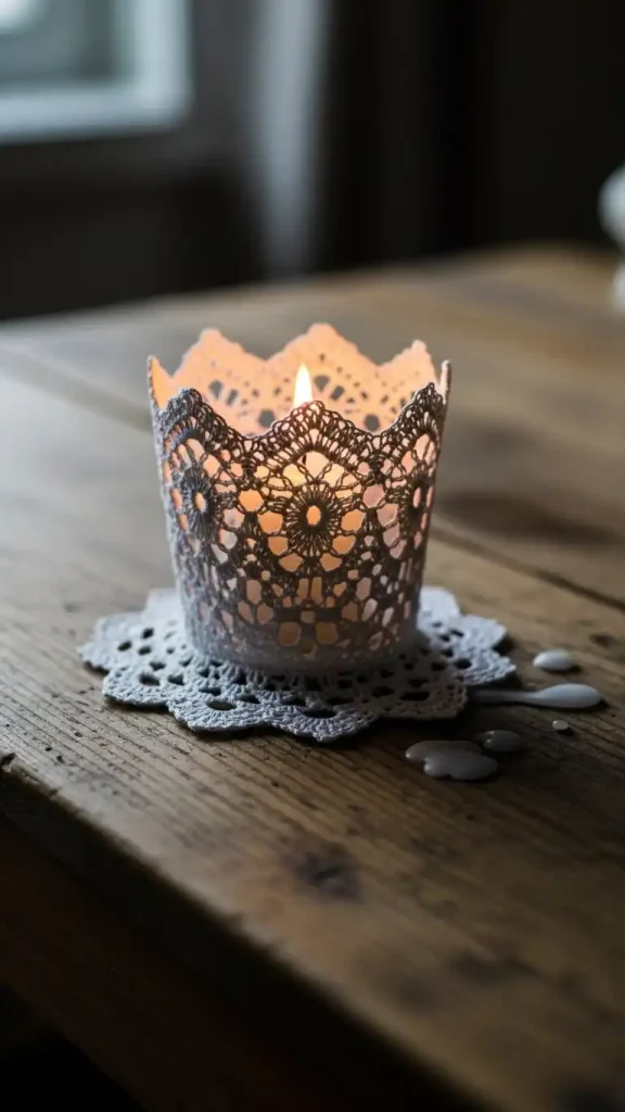 19 Crochet Home Decor Tutorial | Stunning Ideas for Your Home 16 Crochet Candlestick Holders Tutorial