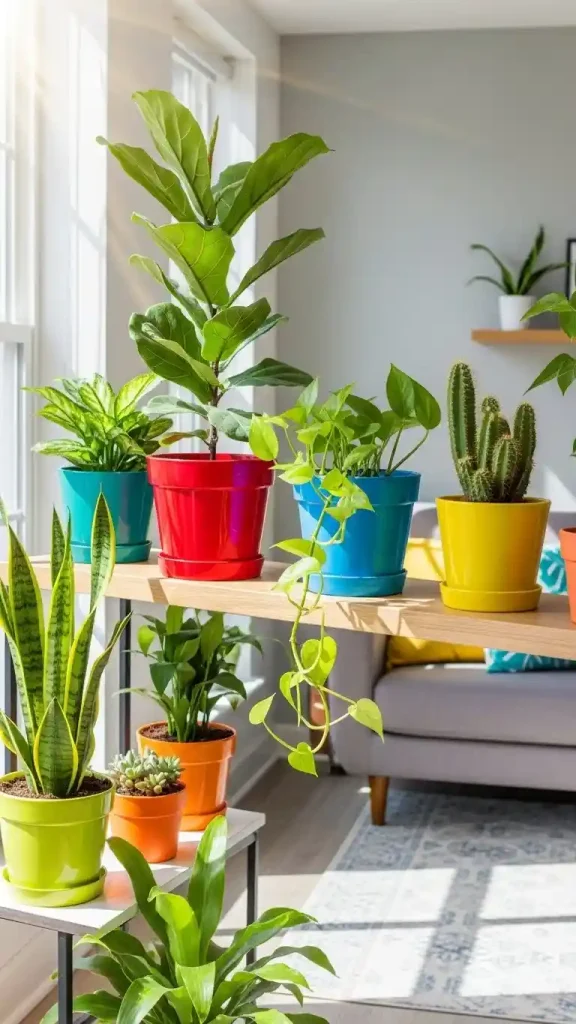 23 Primary Color Home Decor | Creative Ideas to Brighten Your Space 16 Primary Color Plant Pots
