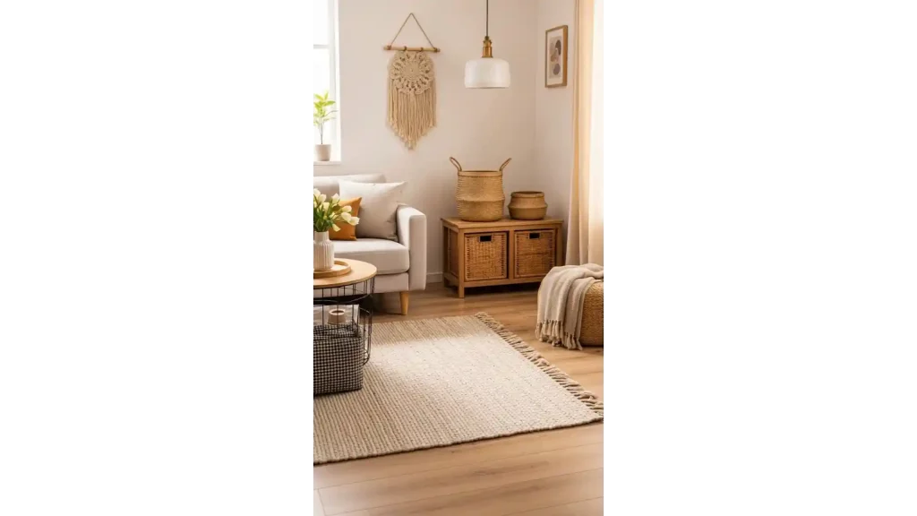 21 Comfy Living Room Ideas Warm Colors Home Decor | Create a Cozy, Inviting Space 16 Woven Baskets & Storage in Warm Tones