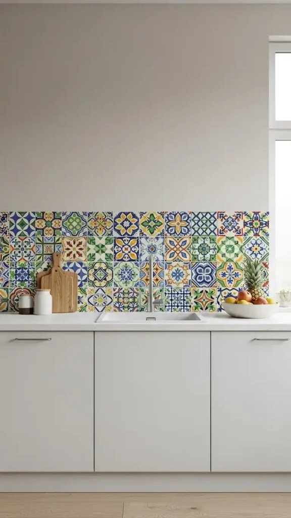 26 Colorful Palette Ideas for Funky Home Decor That Instantly Transform Your Home 17 Eclectic Color in Kitchen Tiles
