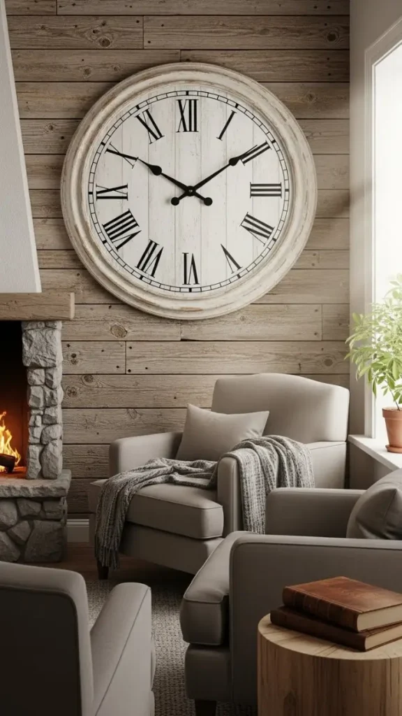 25 Thrifted Home Decor Amazon Ideas to Transform Your Space 18 Farmhouse-Style Clocks