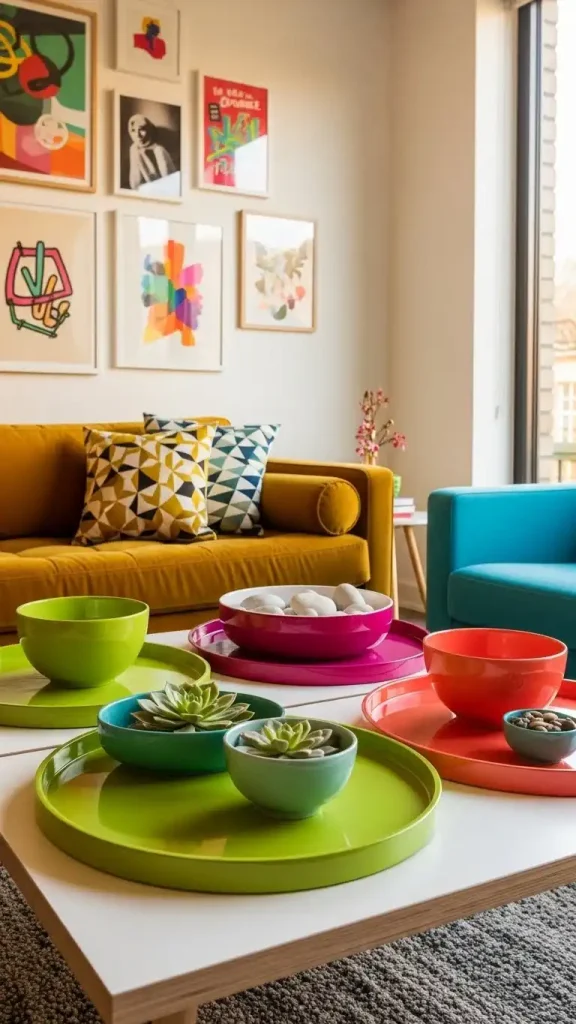 27 Funky Colorful Home Decor | Ideas to Brighten Your Space 18 Funky Decorative Trays & Bowls