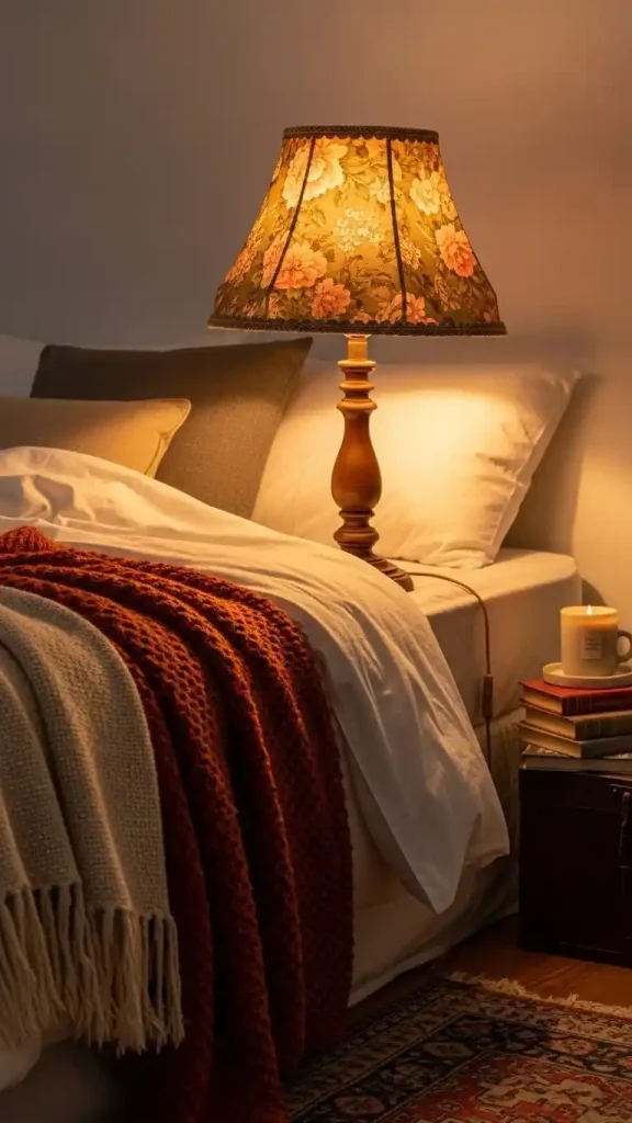 23 Thrifted Home Decor Bedroom | Create a Cozy, Vintage-Inspired Space 18 Thrifted Lampshades