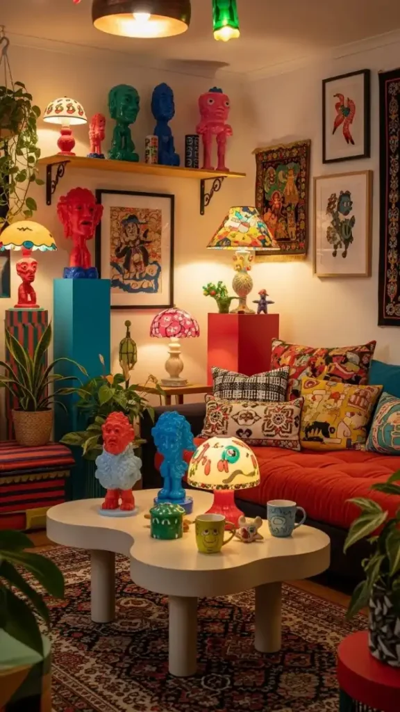 23 Eclectic Funky Home Decor Creative Ideas for a Stylish Space 19 Statement Art Sculptures