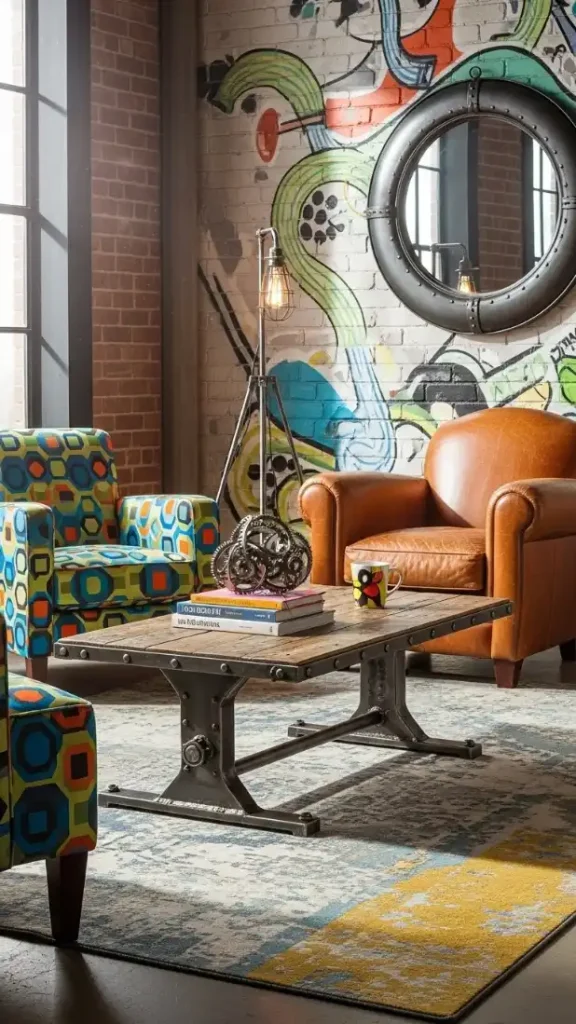 23 Unique Furniture Ideas for Funky Home Decor That Stand Out 21 Industrial-Style Furniture