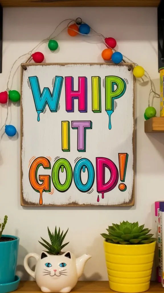 21 Funky Home Decor Kitchen Ideas That Transform Your Cooking Space 22 Personalized Kitchen Signs