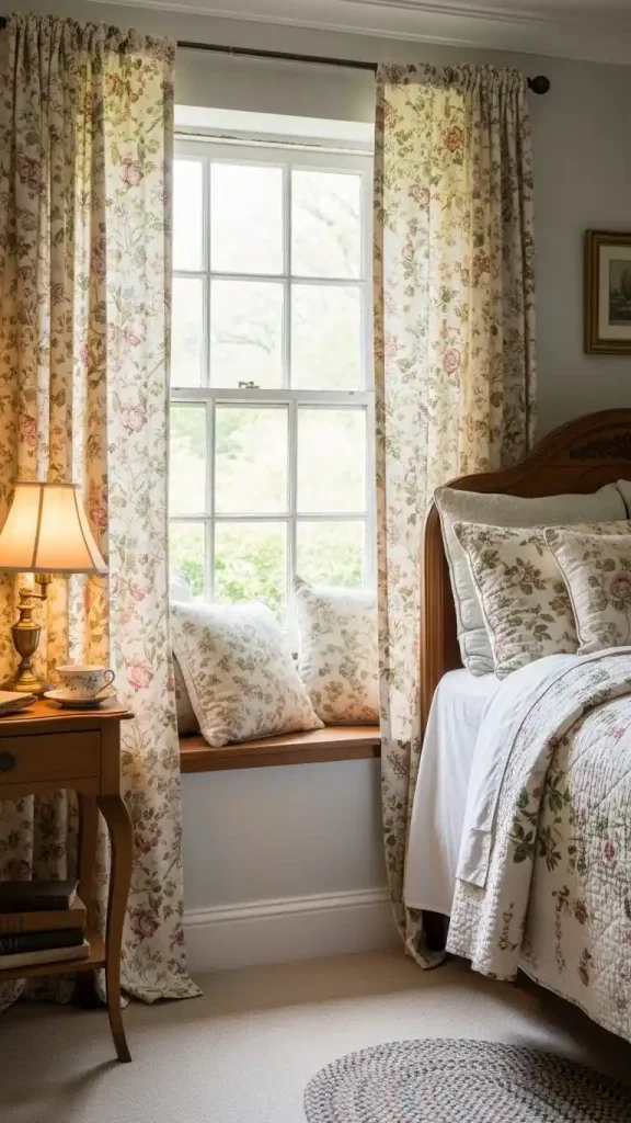 23 Thrifted Home Decor Bedroom | Create a Cozy, Vintage-Inspired Space 23 Thrifted Curtains or Drapes