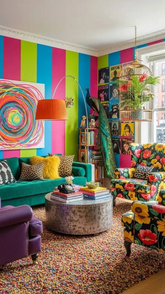 23 Unconventional Decor Combinations for Funky Home Decor to Create Bold and Stunning Interiors 1 23 Unconventional Decor Combinations for Funky Home Decor