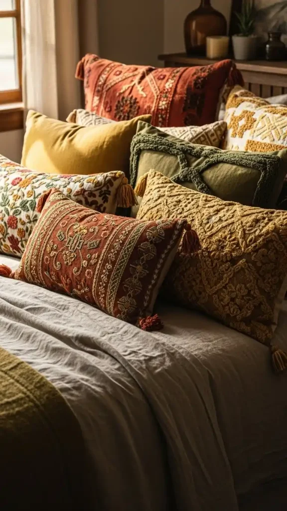 23 Thrifted Home Decor Bedroom | Create a Cozy, Vintage-Inspired Space 24 Decorative Vintage Pillows