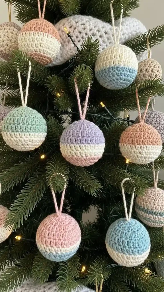 25 Christmas Crochet Home Decor | Handmade Ideas for a Festive Touch 4 Crochet Ornaments for Christmas Trees