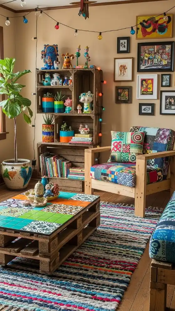 23 Unique Furniture Ideas for Funky Home Decor That Stand Out 4 Recycled Wood Furniture