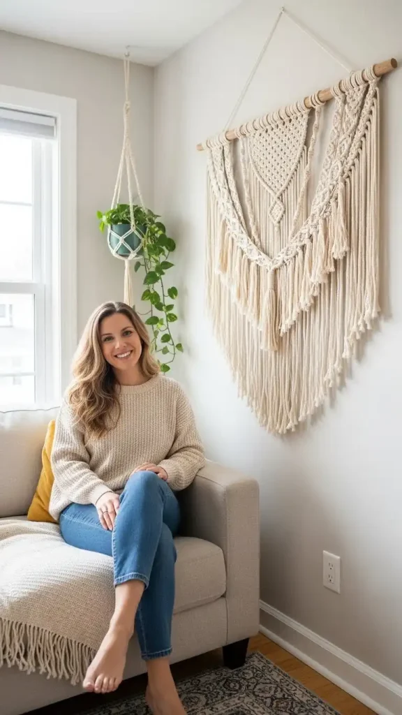 19 Thrifted Home Decor DIY Ideas to Personalize Your Home 5 DIY Macrame Wall Hangings