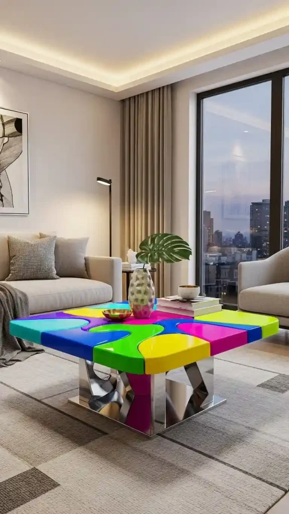 18 Funky Home Decor Pieces to Add Personality & Style 5 Funky Coffee Tables