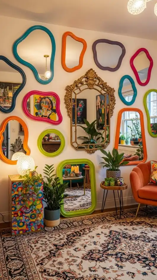 27 Funky Home Decor Interior Design Creative Ideas for a Stylish Space 5 Funky Wall Mirrors