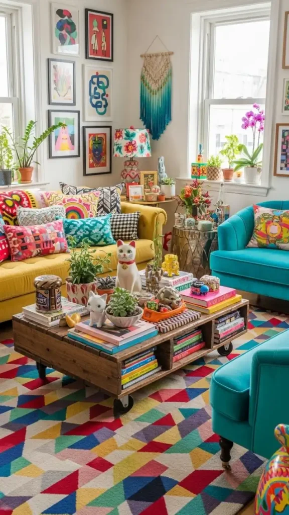 27 Funky Colorful Home Decor | Ideas to Brighten Your Space 5 Patterned Funky Rugs