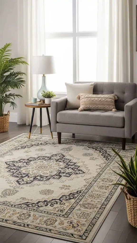 20 Thrift Home Decor Finds to Style Your Home on a Budget 6 Area Rugs with Character