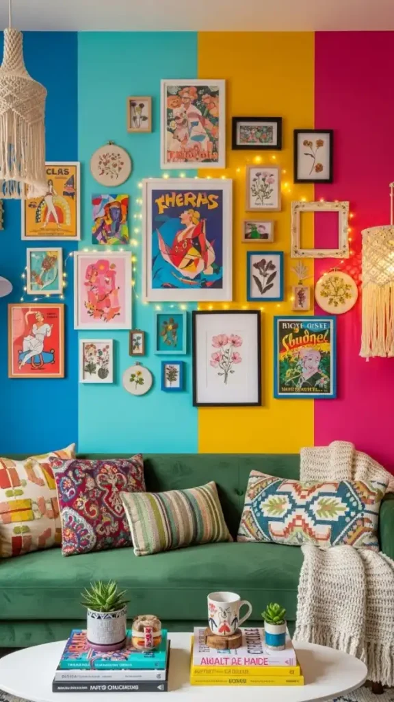 23 Eclectic Funky Home Decor Creative Ideas for a Stylish Space 7 Wall Art Gallery