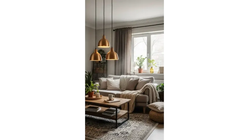 21 Comfy Living Room Ideas Warm Colors Home Decor | Create a Cozy, Inviting Space 9 Warm-toned Lighting Fixtures