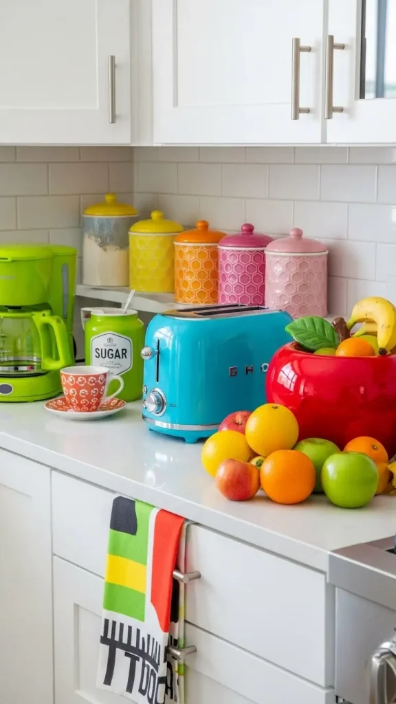 21 Funky Home Decor Kitchen Ideas That Transform Your Cooking Space 10 Bold Countertop Accessories