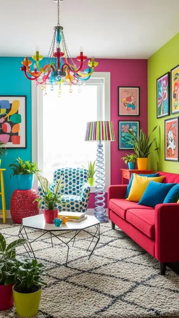 27 Funky Colorful Home Decor | Ideas to Brighten Your Space 1 27 Funky Colorful Home Decor
