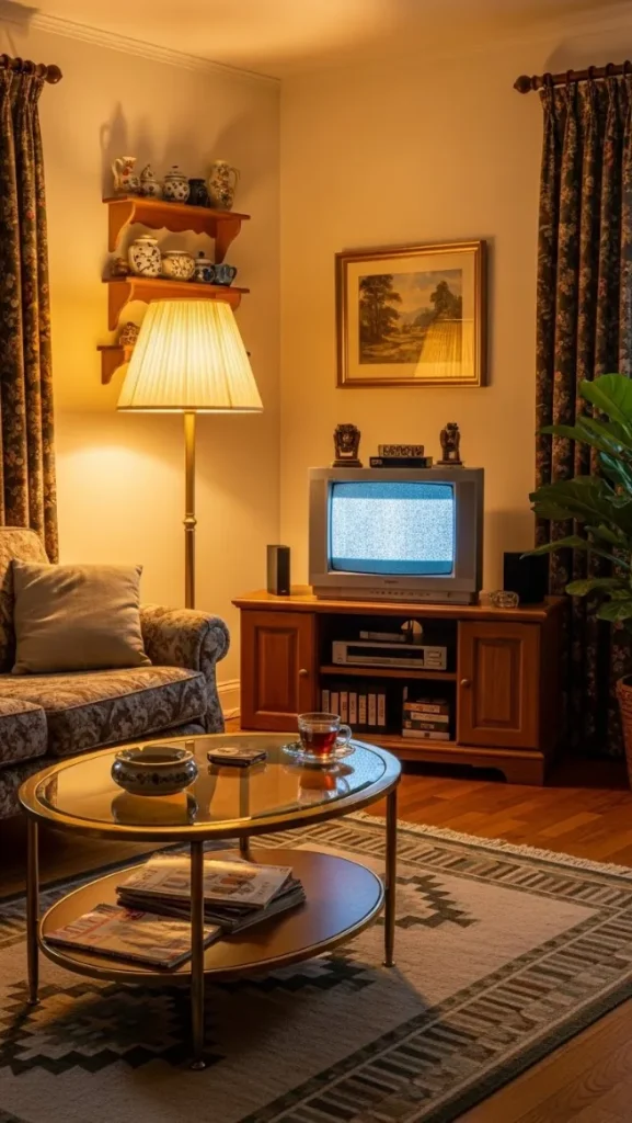 21 90s Aesthetic Home Decor | Retro & Nostalgic Ideas 2 Vintage Floral Sofas