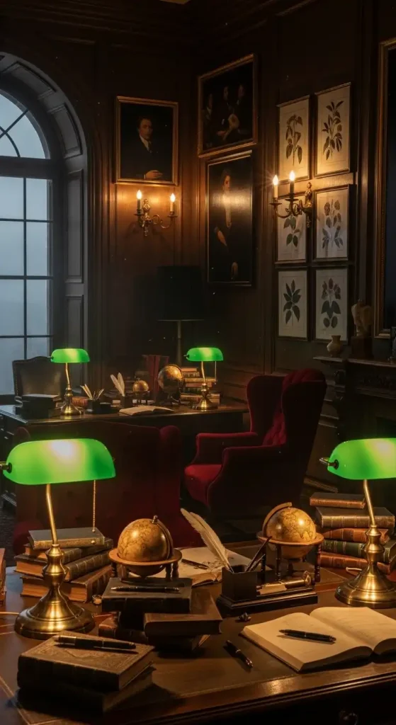 23 Dark Academia Aesthetic Home Decor | Moody & Intellectual Ideas 11 Dark Academia Lighting