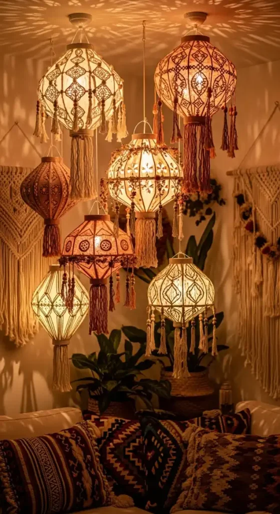 21 Aesthetic Home Decor Ideas Handmade | Unique DIY Inspirations 11 Handmade Paper Lanterns