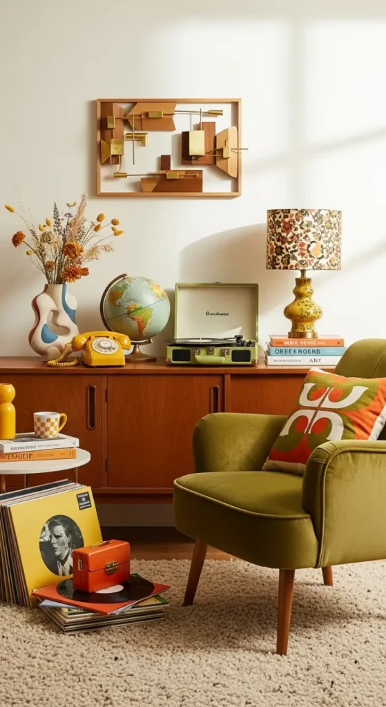 19 Quirky Home Decor Inspiration | Creative Ideas to Transform Your Space 11 Retro-Inspired Accessories