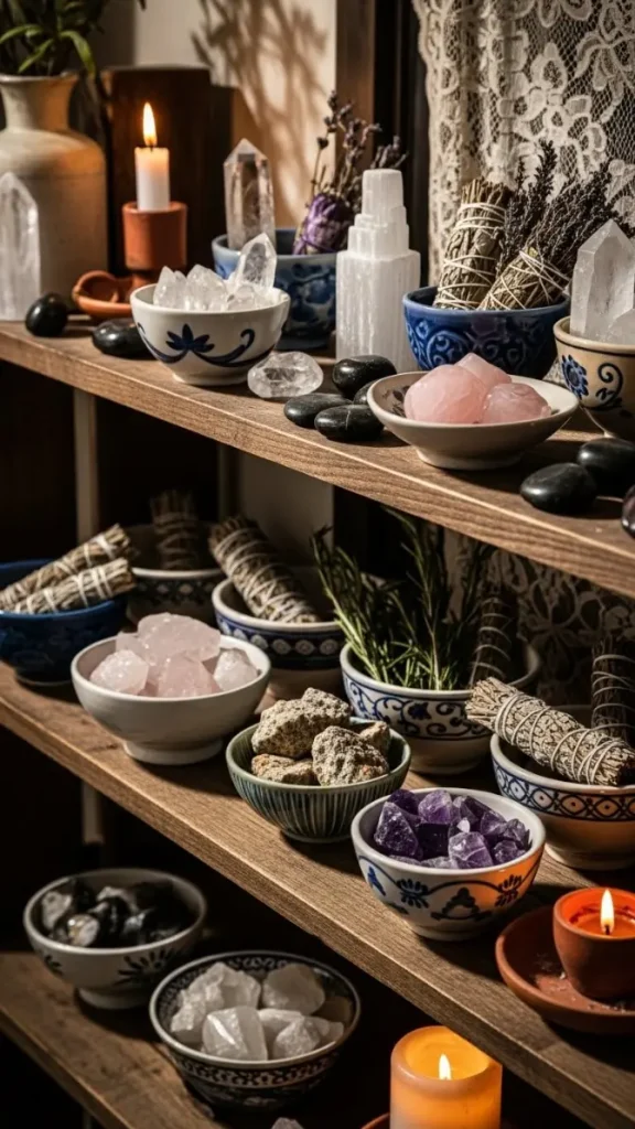 21 Practical Magic Aesthetic Home Decor | Enchanting Ideas for Mystical Spaces 11 Ritual Bowls and Dishes