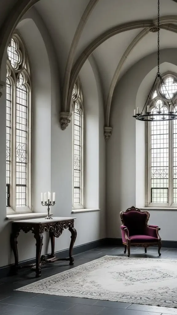 20 Light Gothic Home Decor | Elegant and Soft Gothic Ideas 12 Light Gothic Home Decor with Minimal Dark Accents