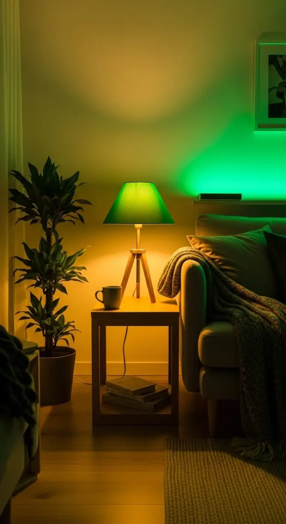 19 Green Aesthetic Home Decor | Fresh & Nature-Inspired Ideas 13 Green Lighting Fixtures